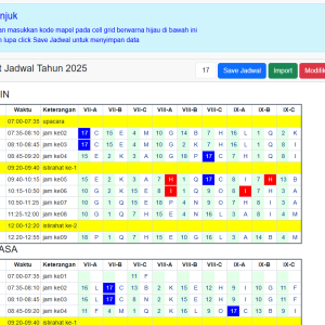 OKEDUL - Pembuat Jadwal